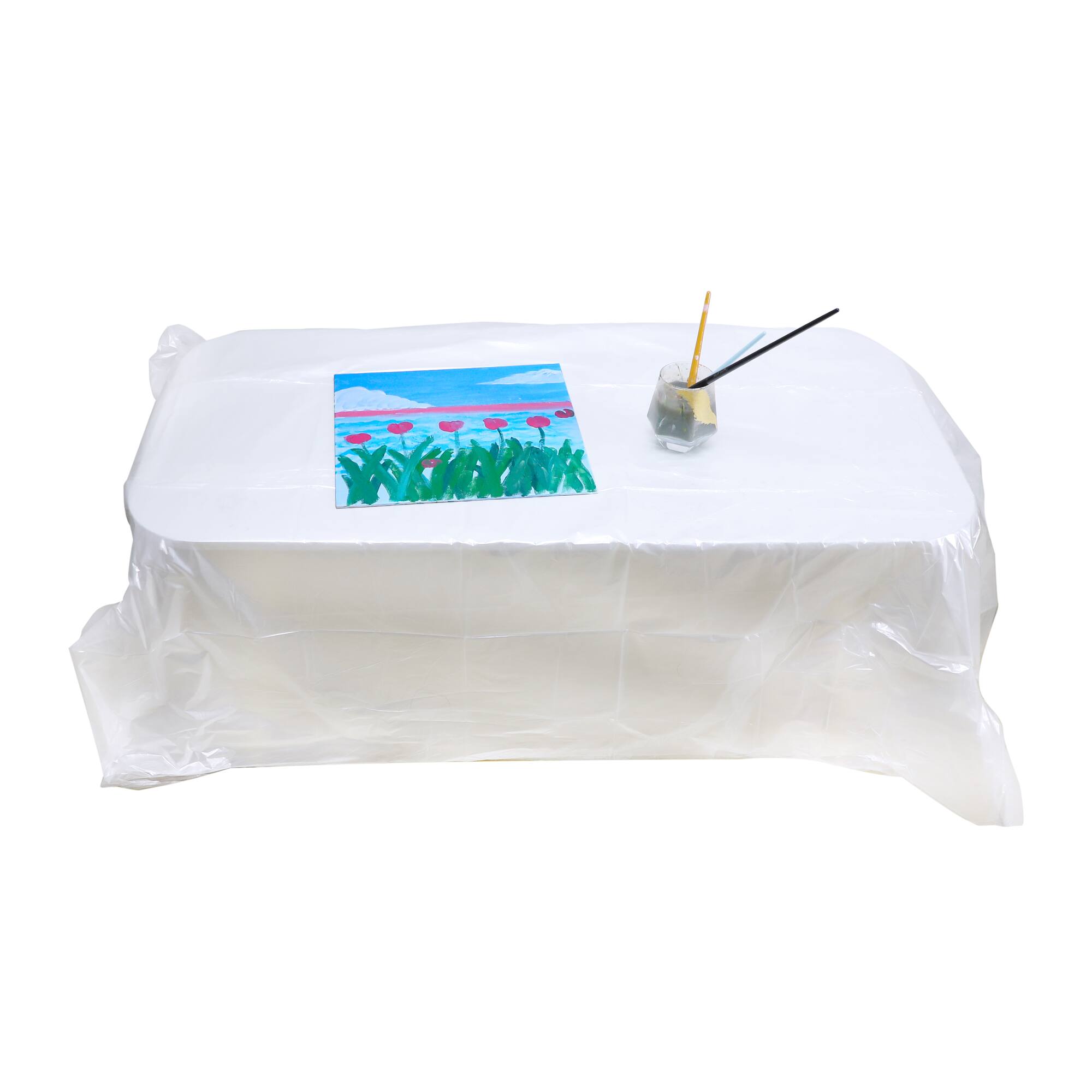 12 Packs: 2 ct. (24 total) Plastic Drop Cloths by Artist's Loft™
